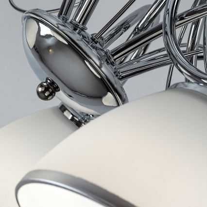 Brilagi - Opbouwkroonluchter FRED 5xE27/60W/230V Ø 59 cm glanzend chroom