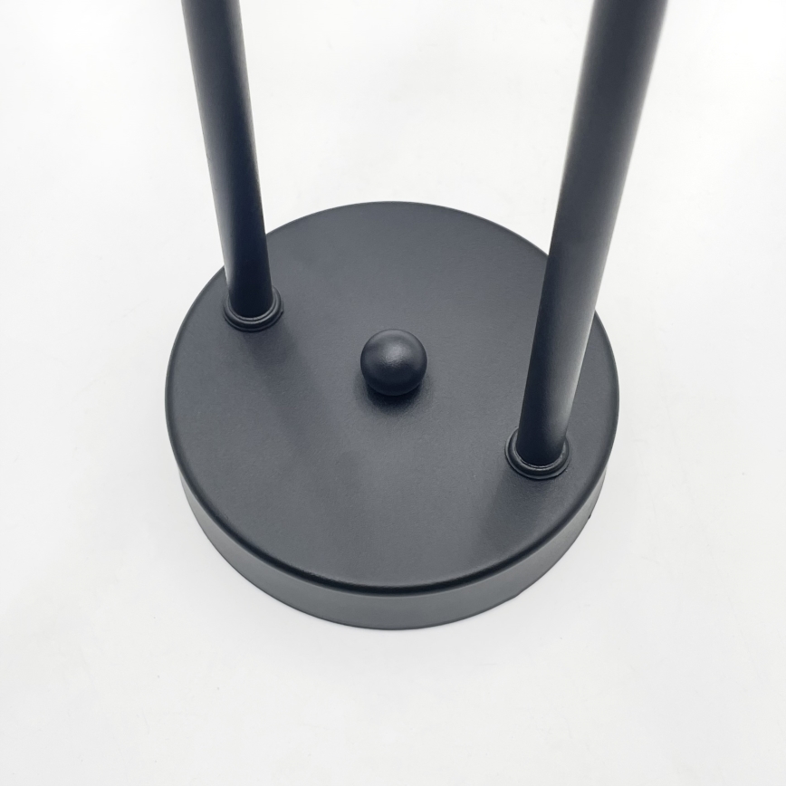 Brilagi - Opbouwkroonluchter MALIVA 4xE14/15W/230V zwart/helder