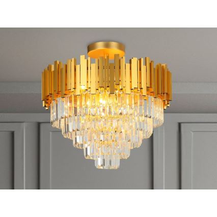 Brilagi - Opbouwkroonluchter PLAZA 9xE14/40W/230V