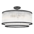 Brilagi - Opbouwkroonluchter RAMOS 6xE14/60W/230V zwart