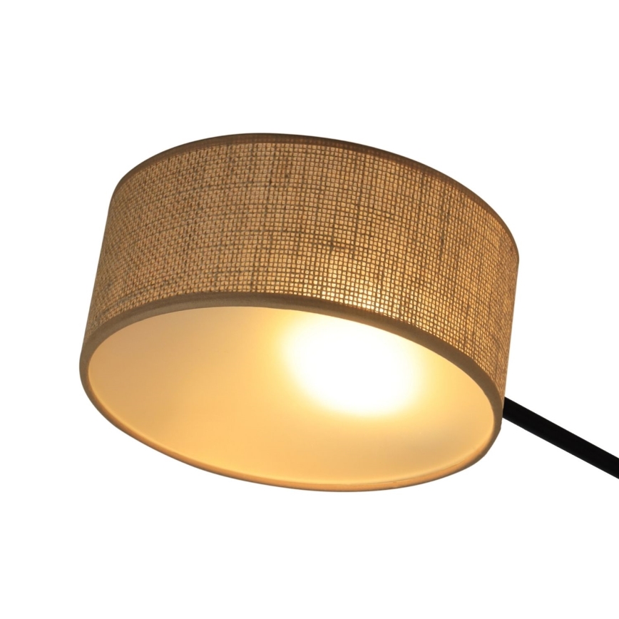 Brilagi - Opbouwkroonluchter VIRGO 4xE14/40W/230V beige/zwart