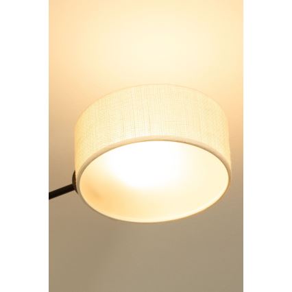 Brilagi - Opbouwkroonluchter VIRGO 4xE14/40W/230V crème/zwart