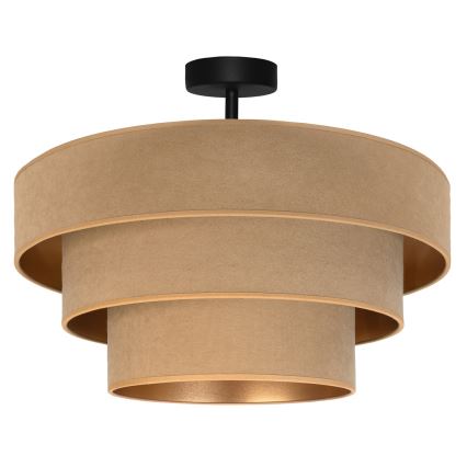 Brilagi - Opbouwlamp LUNETA 1xE27/60W/230V Ø 40 cm beige/goud