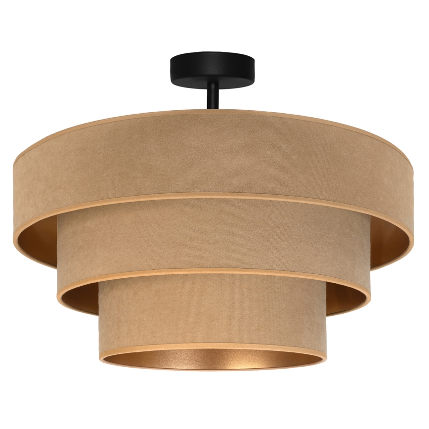 Brilagi - Opbouwlamp LUNETA 1xE27/60W/230V Ø 40 cm beige/goud