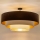 Brilagi - Opbouwlamp LUNETA 3xE27/60W/230V Ø 80 cm bruin/beige/crème