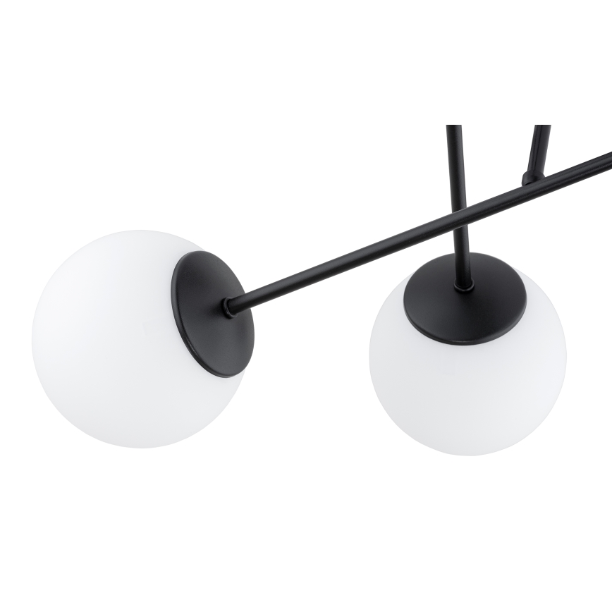 Brilagi - Opbouwlamp MILO 4xE27/60W/230V zwart