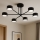 Brilagi - Opbouwplafondlamp 6xGX53/12W/230V zwart