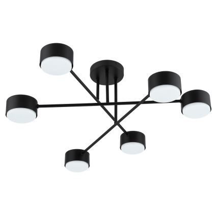 Brilagi - Opbouwplafondlamp 6xGX53/12W/230V zwart