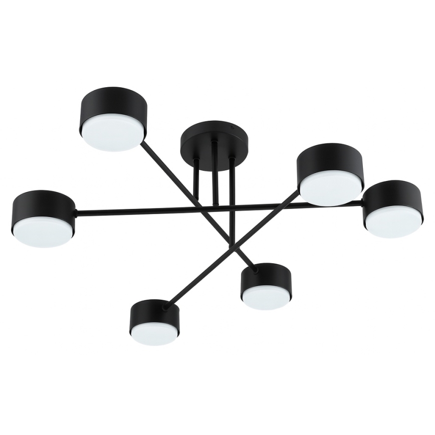 Brilagi - Opbouwplafondlamp 6xGX53/12W/230V zwart