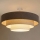 Brilagi - Opbouwplafondlamp LUNETA 3xE27/60W/230V Ø 80 cm grijs/crème/wit