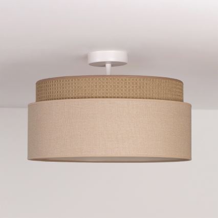 Brilagi - Opbouwplafondlamp PADOVA 1xE27/60W/230V Ø 40 cm beige