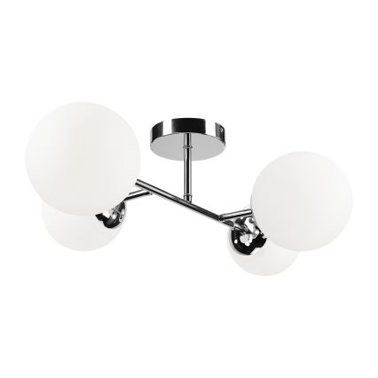 Brilagi - Opbouwplafonnière MALONY 4xE14/20W/230V glanzend chroom