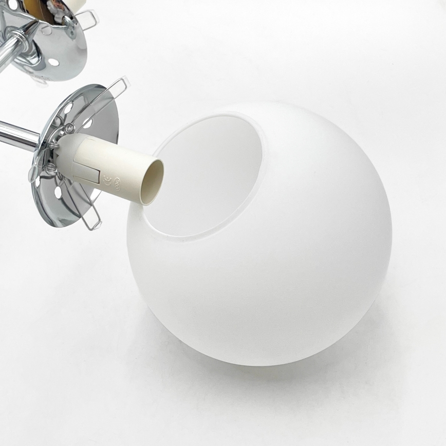 Brilagi - Opbouwplafonnière MALONY 4xE14/20W/230V glanzend chroom