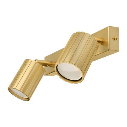 Brilagi - Opbouwspot CRISPINA 2xGU10/10W/230V goudkleurig