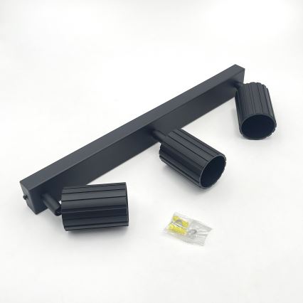 Brilagi - Opbouwspot CRISPINA 3xGU10/10W/230V zwart