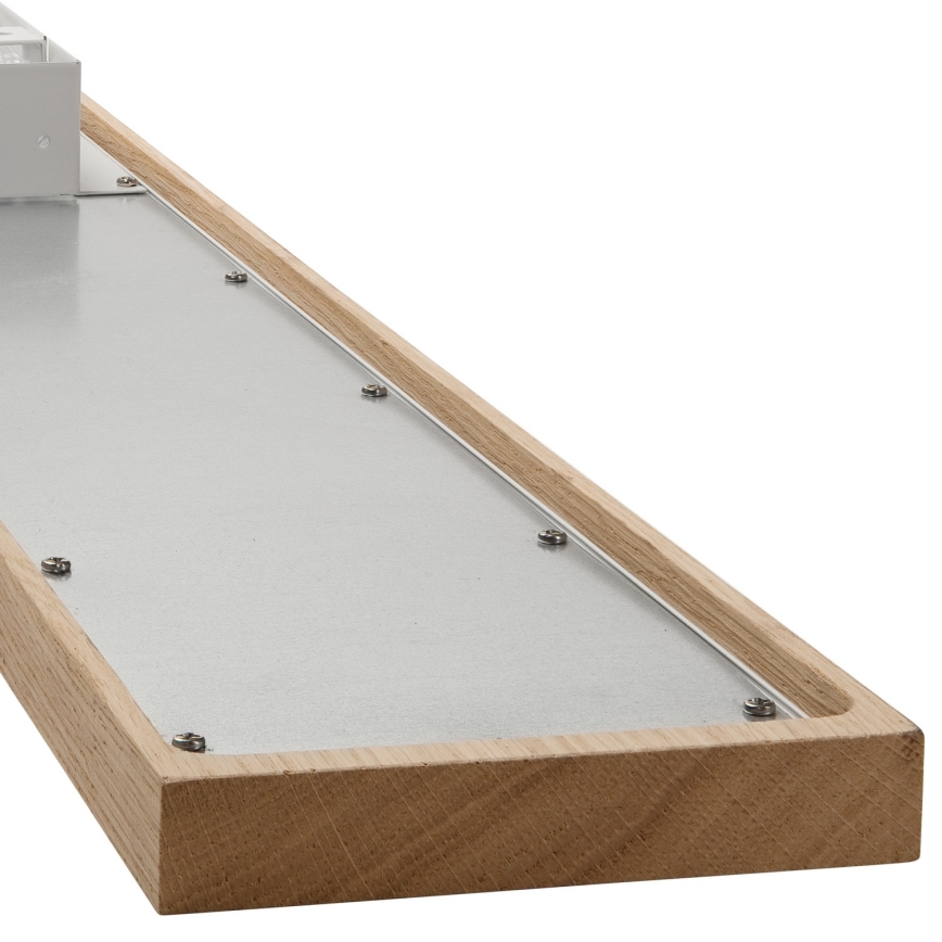 Brilagi - Panneau RGBW à intensité variable WOODY FRAME LED/34W/230V 11,5x123 cm 2700-6500K chêne + télécommande
