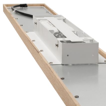 Brilagi - Panneau RGBW à intensité variable WOODY FRAME LED/34W/230V 11,5x123 cm 2700-6500K chêne + télécommande