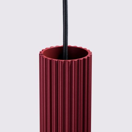 Brilagi - Pendellamp CRESTO met kabelophanging 1xGU10/10W/230V bordeaux