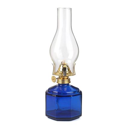 Brilagi - Petroleumlamp MERLIN blauw
