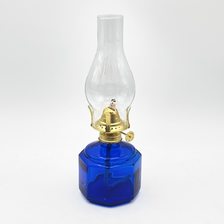 Brilagi - Petroleumlamp MERLIN blauw