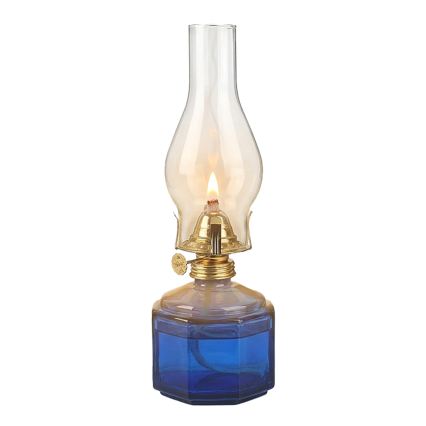 Brilagi - Petroleumlamp MERLIN blauw