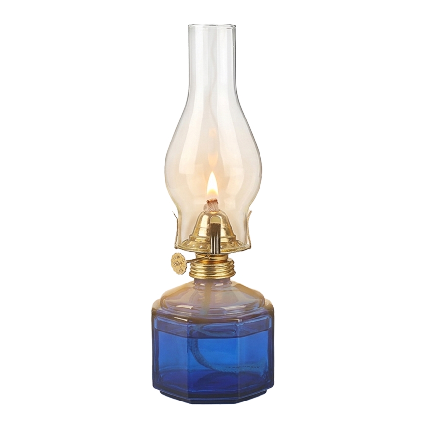 Brilagi - Petroleumlamp MERLIN blauw