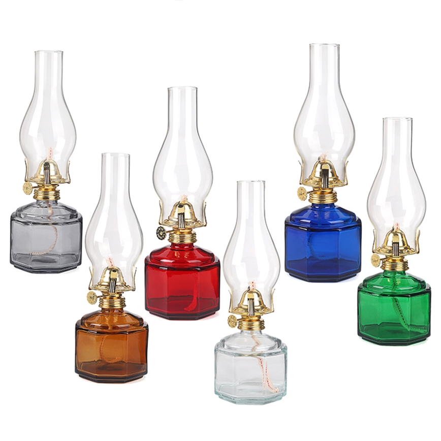 Brilagi - Petroleumlamp MERLIN blauw