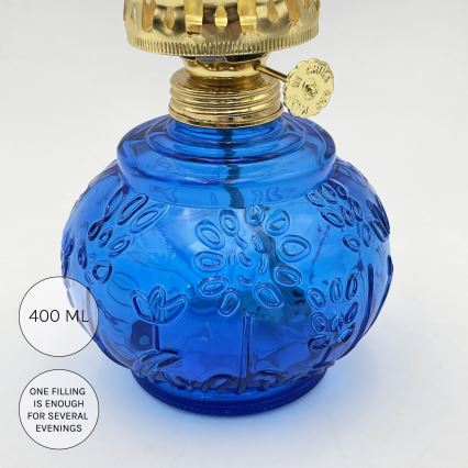 Brilagi - Petroleumlamp MERLIN blauw