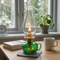 Brilagi - Petroleumlamp MERLIN groen