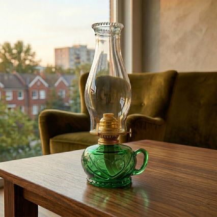 Brilagi - Petroleumlamp MERLIN groen