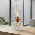 Brilagi - Petroleumlamp MERLIN helder/brons/patina