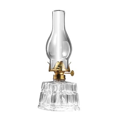 Brilagi - Petroleumlamp MERLIN, helder/goudkleurig
