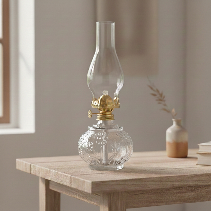 Brilagi - Petroleumlamp MERLIN helder