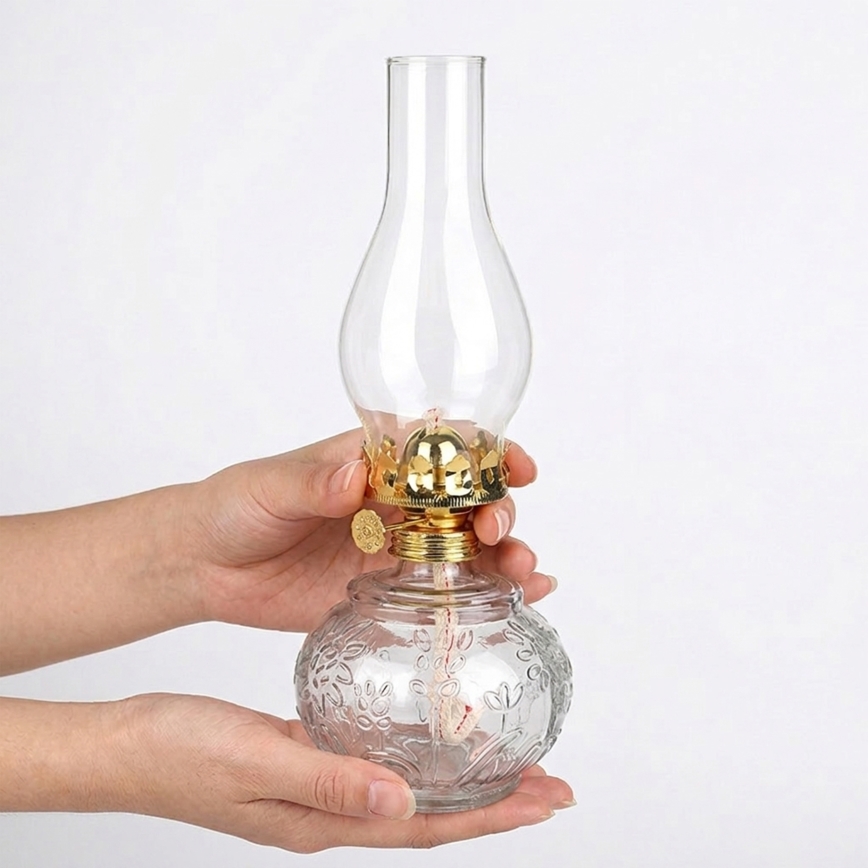 Brilagi - Petroleumlamp MERLIN helder