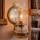 Brilagi - Petroleumlamp MERLIN met spiegel, goud/patina