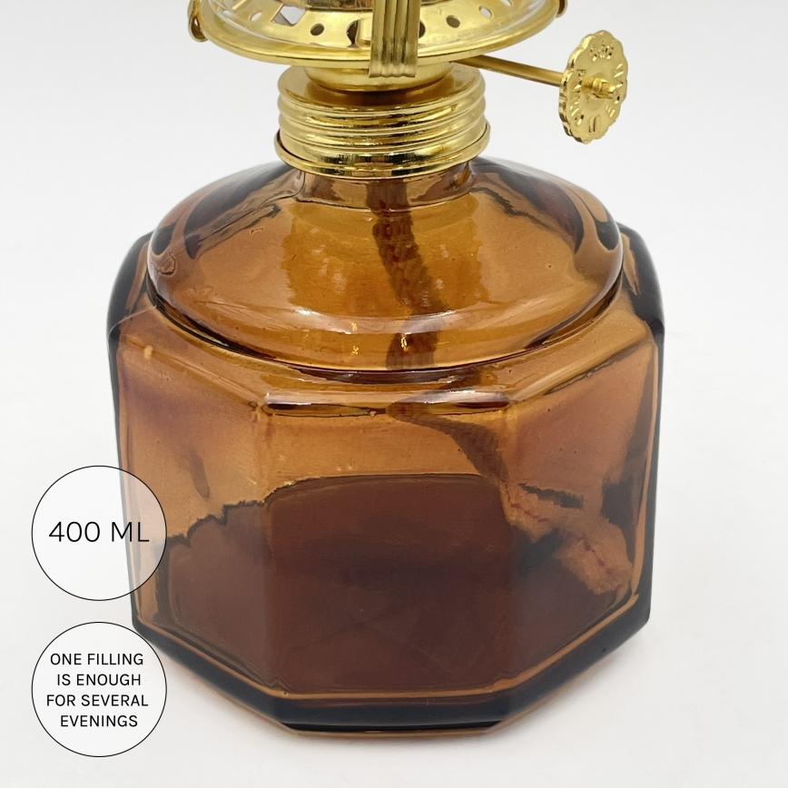 Brilagi - Petroleumlamp MERLIN oranje