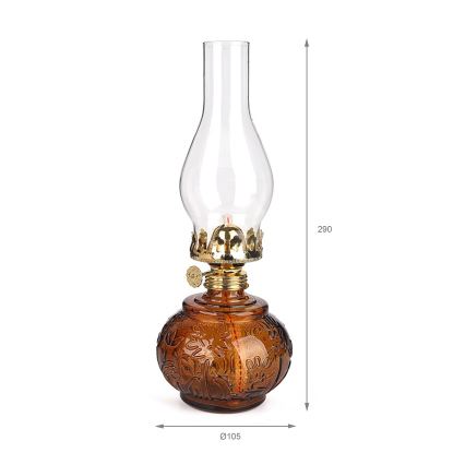 Brilagi - Petroleumlamp MERLIN oranje