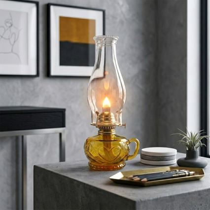 Brilagi - Petroleumlamp MERLIN oranje