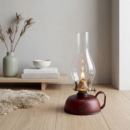 Brilagi - Petroleumlamp MERLIN rood