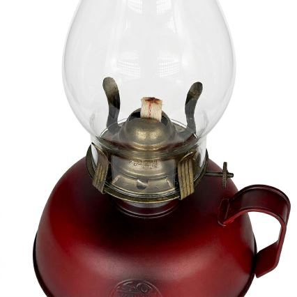 Brilagi - Petroleumlamp MERLIN rood