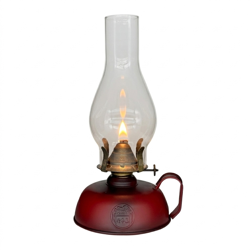 Brilagi - Petroleumlamp MERLIN rood