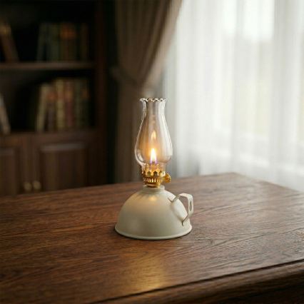 Brilagi - Petroleumlamp MERLIN wit
