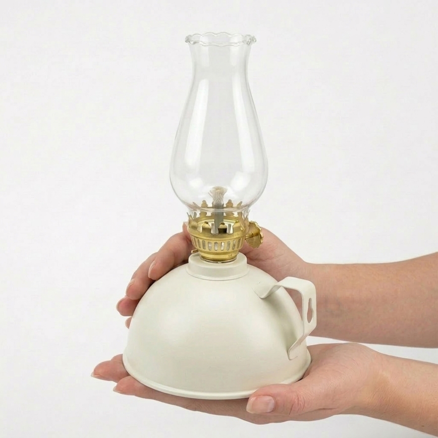 Brilagi - Petroleumlamp MERLIN wit