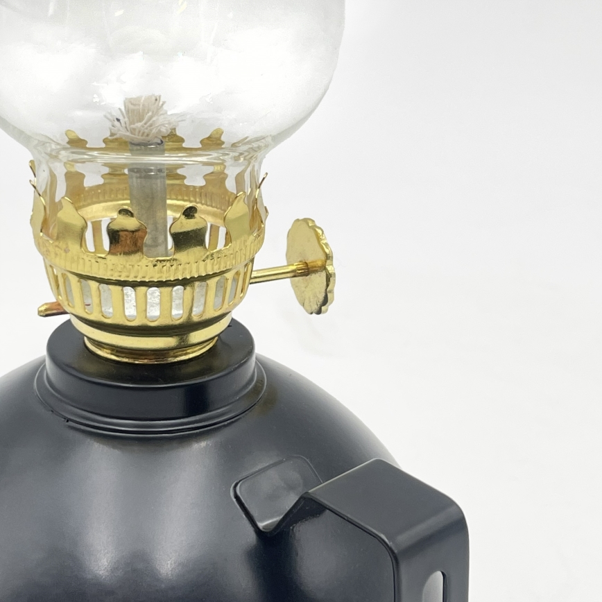 Brilagi - Petroleumlamp MERLIN zwart
