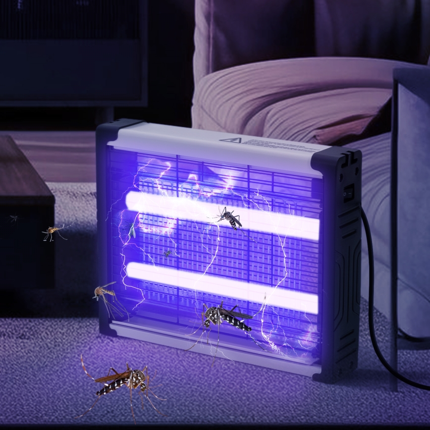 Brilagi - Piège à insectes électrique LED UV 2xLED/5W/230V 70 m2