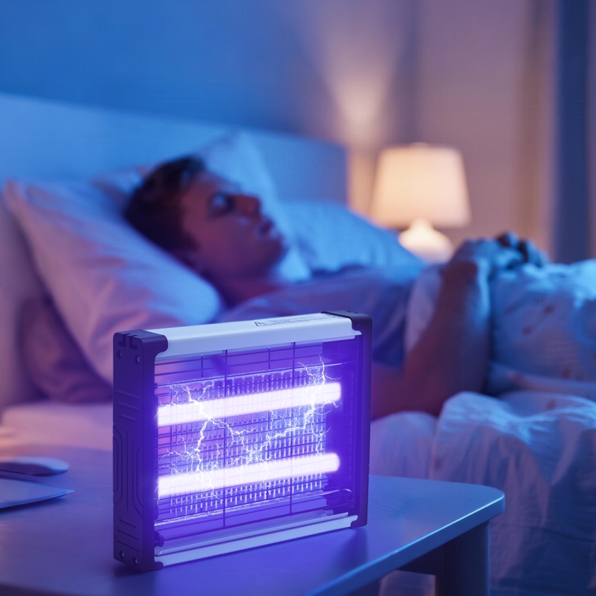 Brilagi - Piège à insectes électrique LED UV 2xLED/5W/230V 70 m2