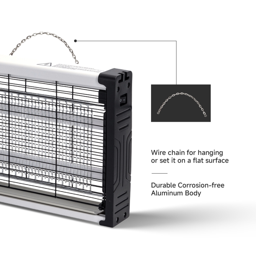 Brilagi - Piège à insectes électrique LED UV 2xLED/5W/230V 70 m2