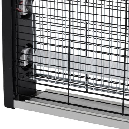 Brilagi - Piège électrique anti-insectes 2x UV / 15 W / 230 V / 80 m²