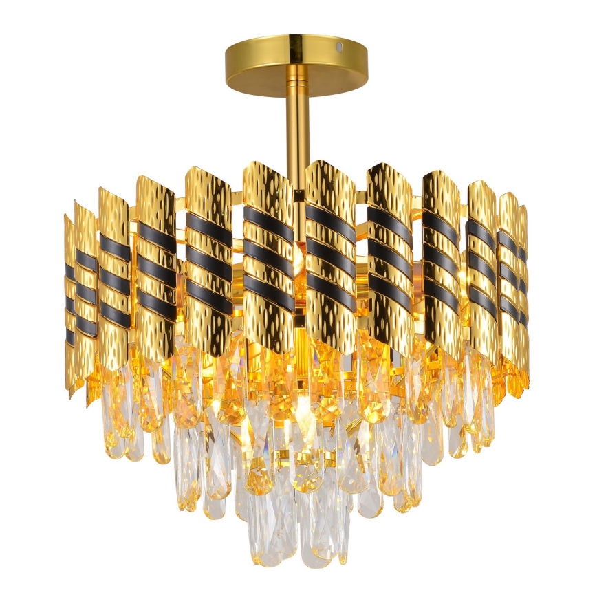 Brilagi - Plafondkroonluchter CRISTAL 5x E14/40W/230V Ø 38 cm