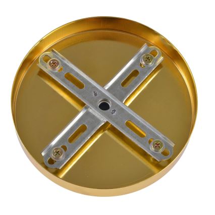 BRILAGI - Plafondkroonluchter ECLIPSE 12xE14/10W/230V Ø 78 cm goudkleurig